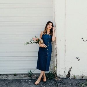 TopShop Chambray Dress